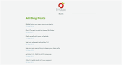 Desktop Screenshot of blog.fruux.com